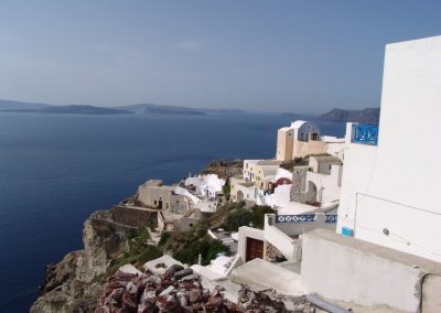 view from Oia